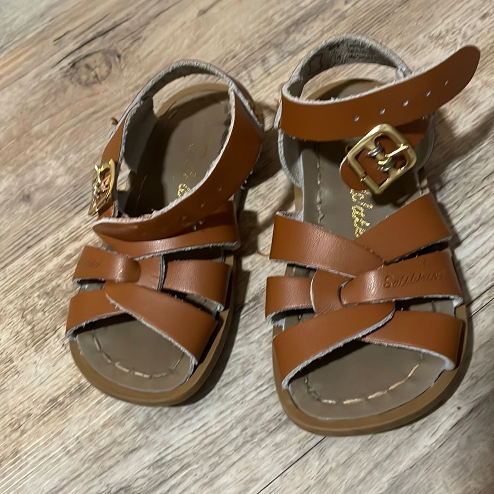 Used salt water sandals